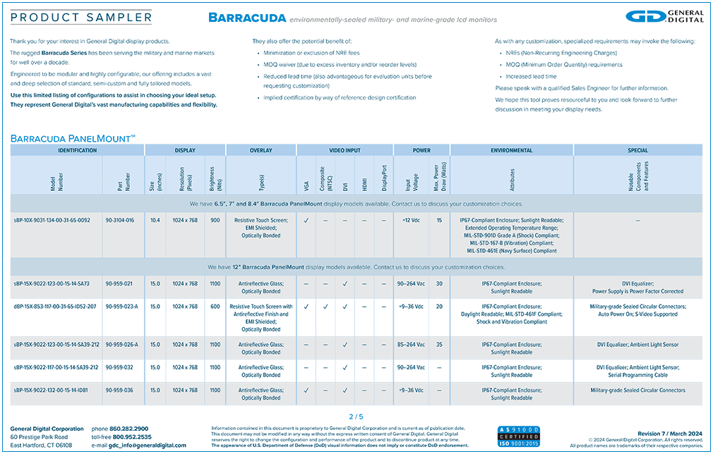 Download the Barracuda Product Sampler