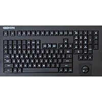 121-key Mil-grade Backlit Keyboard