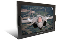 Saber PanelMount 24.0" Military-grade Rugged Display Front View