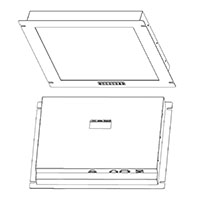 Saber PanelMount 19.0 Rugged LCD Monitor