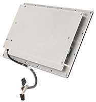 Saber PanelMount Solar 10.4 LCD Monitor with Custom Bezel Rear View