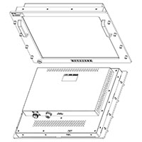 Saber RackMount 19.0 Front & Rear Views