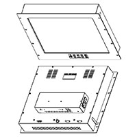 Saber RackMount 19.0 Front & Rear Views