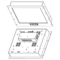 Saber RackMount 19.0 Front & Rear Views