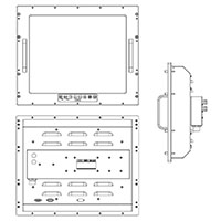 Saber RackMount Military-Grade Monitor