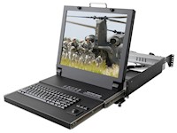 SlimLine Lite II Rugged Flip-up Display/Keyboard