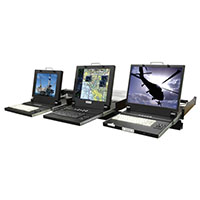 SlimLine Lite II: 2U Rack Drawer Flip-Up Display/Keyboard Family