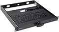 114-key Rack Mount Keyboard with HulaPoint™ and T-Handle