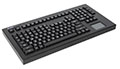 121-key Rugged Desktop Keyboard with Touch Pad