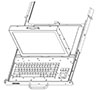 SlimLine 1U Rugged Rack Mount Display/Keyboard