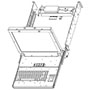 SlimLine Lite II 19.0 Rugged Rack Mount Display/Keyboard