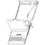 SlimLine Lite II 19.0-inch with Cable Carrier