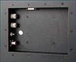 Titan Standalone Rugged Large Format LCD Monitor Rear Connector Panel